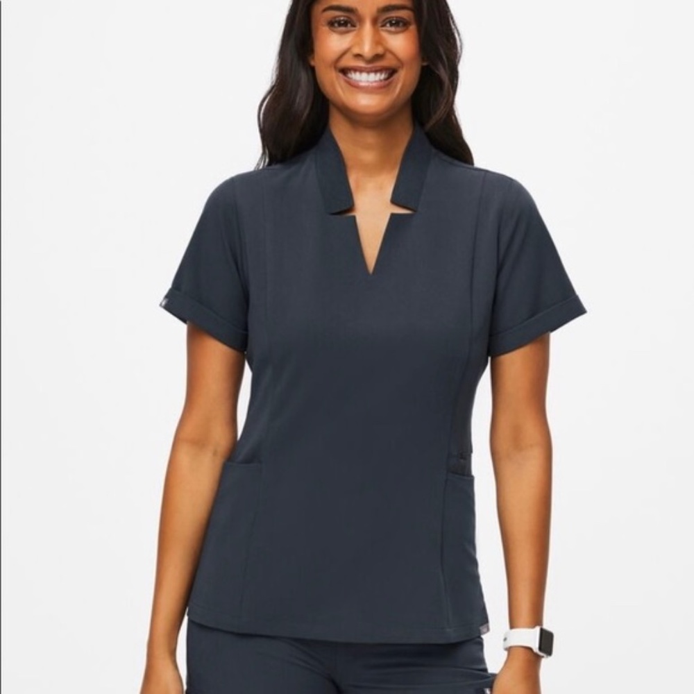 Figs Dark Harbour Scrub Set - S and S/P